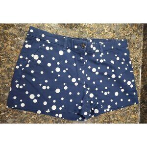 Khakis By Gap Summer Shorts Size 6 women's Polka-dots